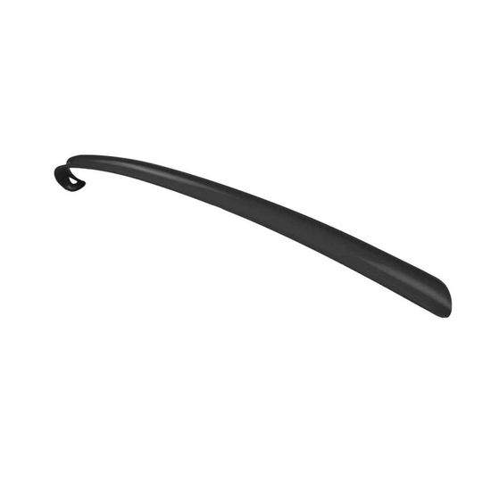 Chausse-Pied Long 42 Cm - Plastique Noir Léger - Homéa - Pour Enfiler Chaussures Facilement