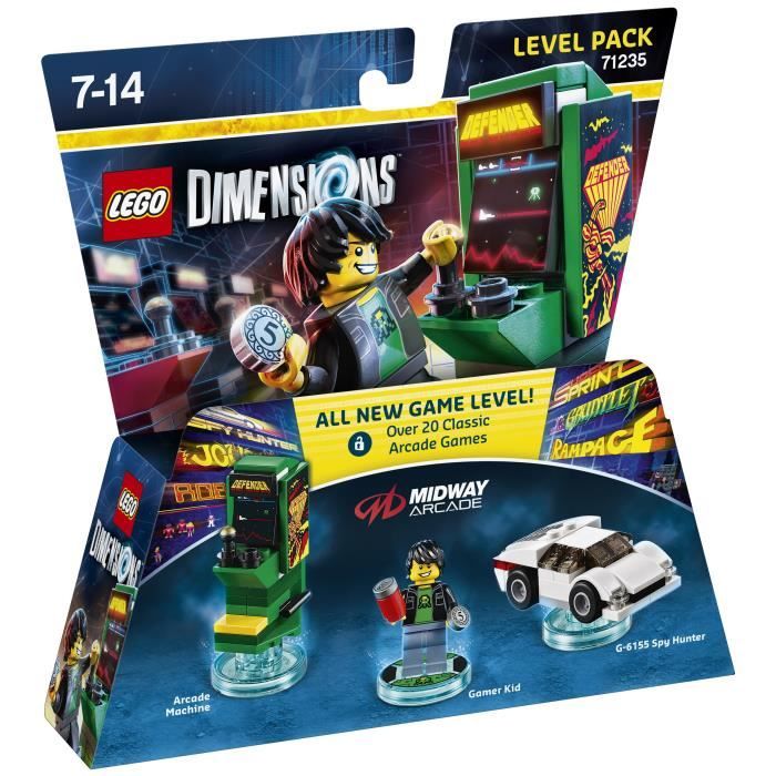 Figurine LEGO Dimensions Pack Aventure Midway Arcade