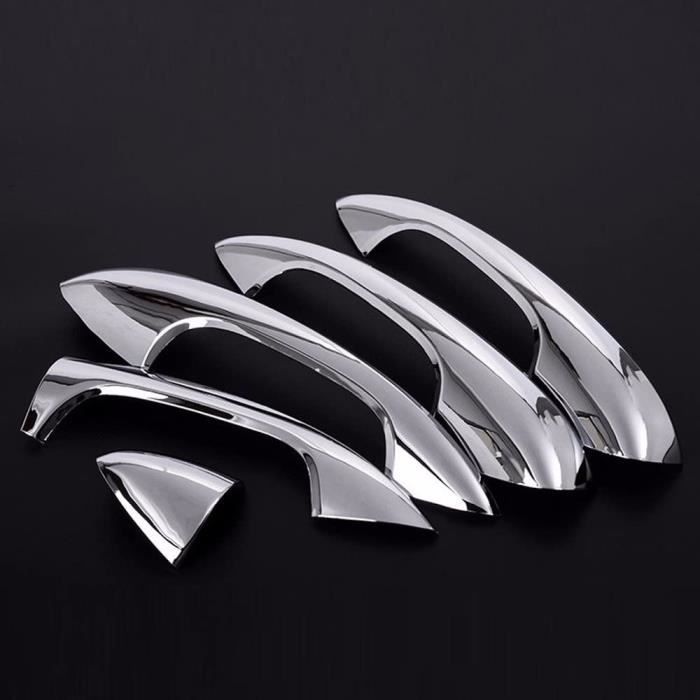 Garnitures de poignée de porte de voiture pour W205 classe C C200 C180 GLC classe X253 GLC260 2015-2018 pour conducteur gauche