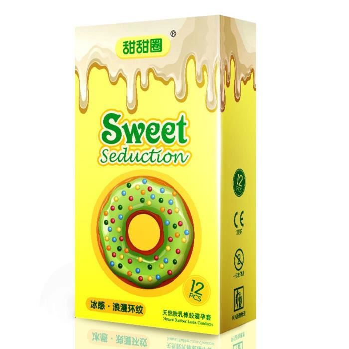 12PCS Pleasure Me - Condom pour hommes ultra-mince et très soluble dans l'eau YJJ200401384YE_BJT