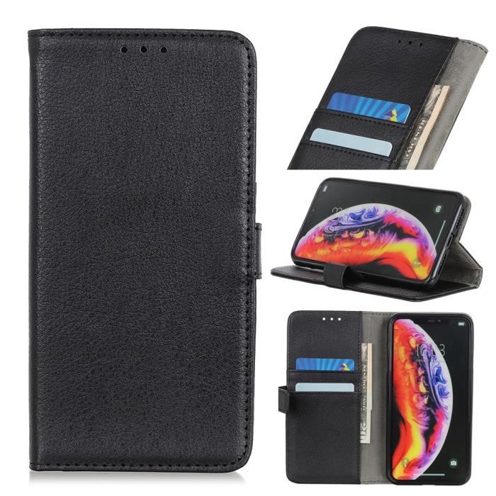 Etui pour votre Samsung Galaxy A10 en PU noir
