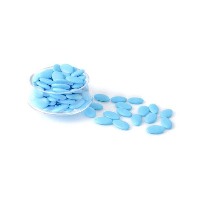 BOITE DRAGÉES CHOCOLAT BLEU CARAÏBES 350 G