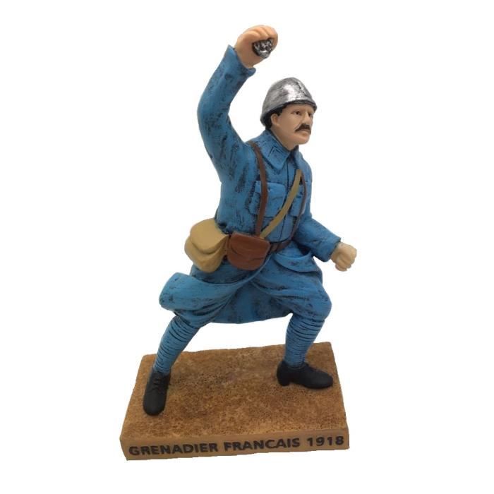 figurine grenadier français 1918 15cm