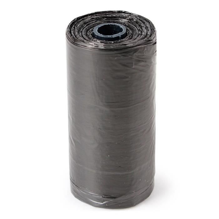 Sac de proprete excrements,100 rouleau 1500 pièces chien sac merde zéro déchets animaux de compagnie déchets - Type black-1500PCS