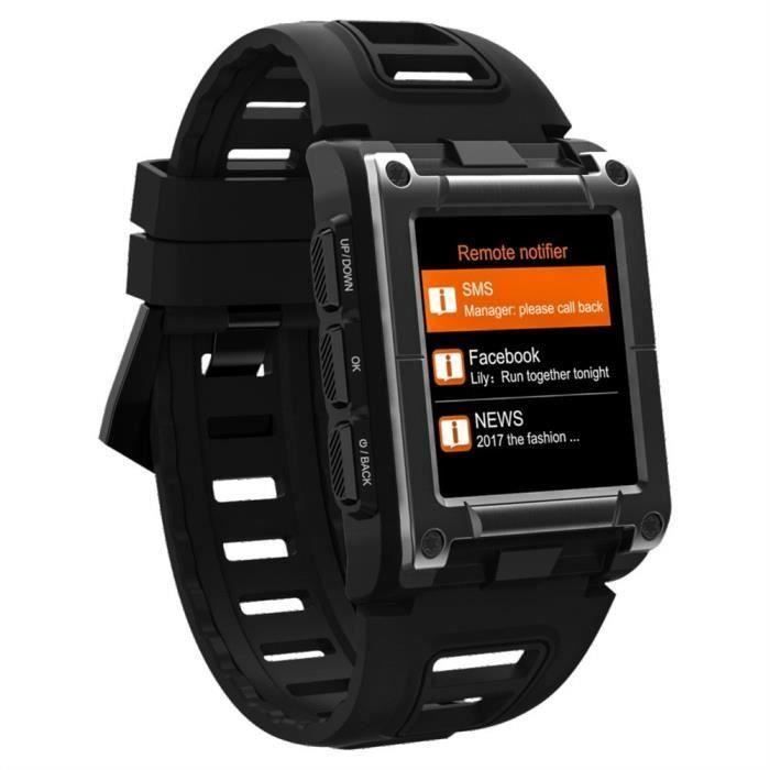 IP68 professionnelle natation étanche intelligent Montre Bluetooth GPS Wristband 3957ZNSB