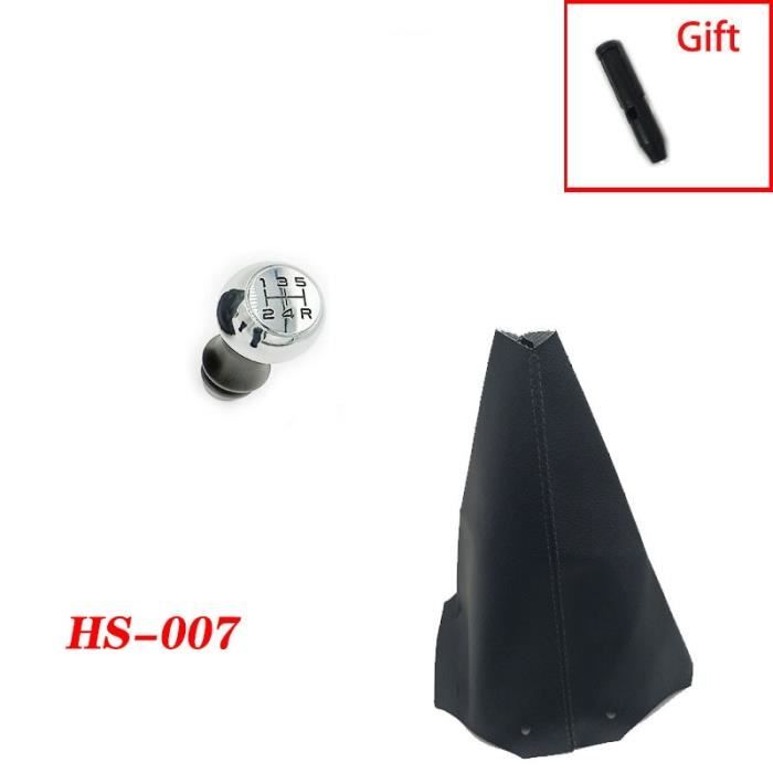 Pièces Auto,PU En Cuir Anti Poussière Levier De Vitesse Soufflet Levier de Démarrage Pour Peugeot 106 206 306 406 107 - Type HS-007