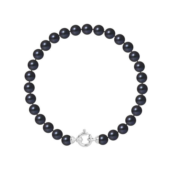 PERLINEA Bracelet Perles de Culture et Or Blanc 375° Femme