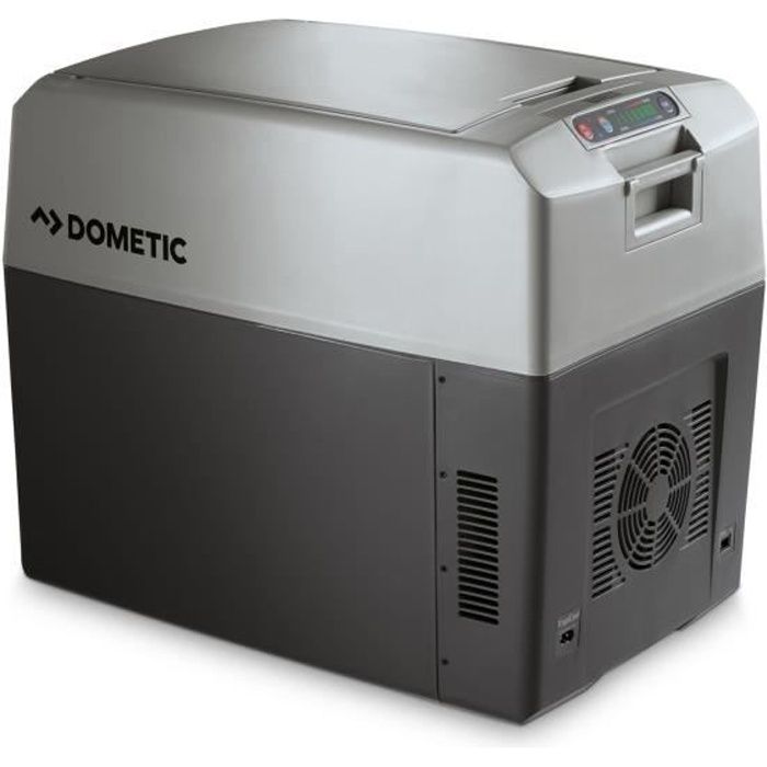 DOMETIC TC35FL Glacière électrique portable, 33L, 12-24V-230V, 30°C en dessous de la température ambiante, chauffage jusqu'à +65°