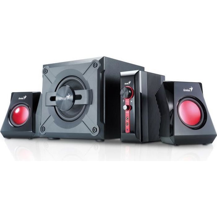 Genius enceintes 2.1 SW-G2.1 1250 Gamers