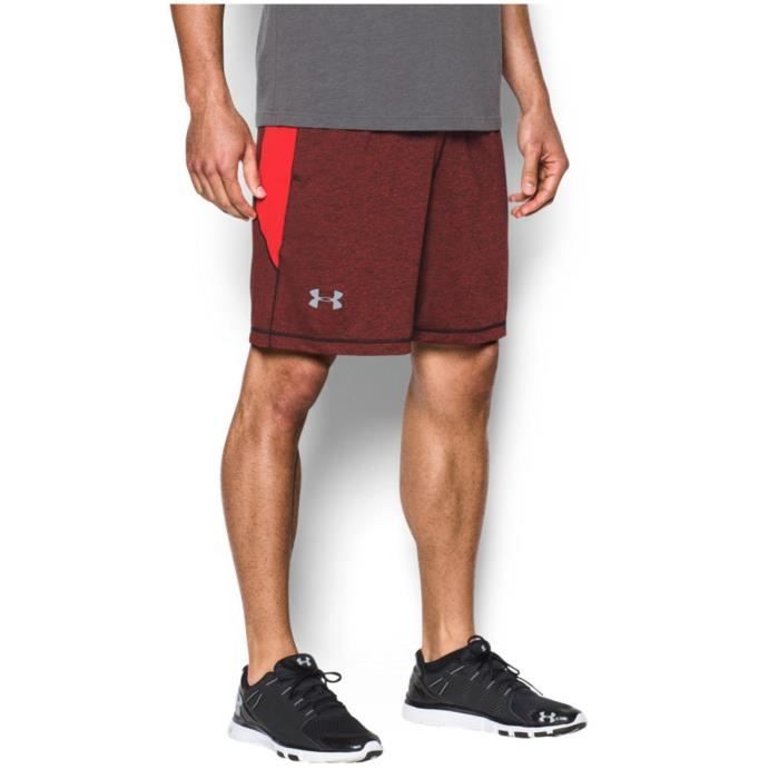 UNDER ARMOUR Short Raid Novelty - Homme - Rouge