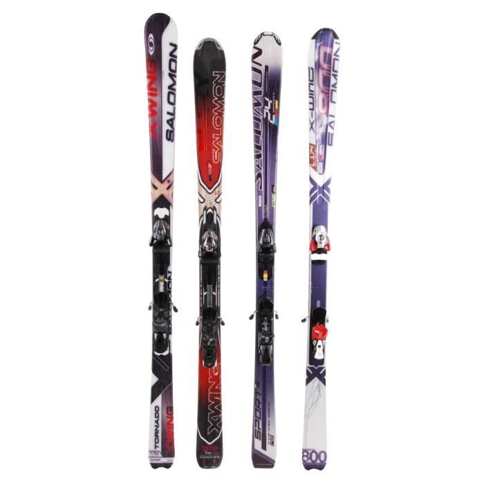 Ski adulte salomon tous modèles à 29€ + Fixations