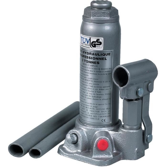 Cric hydraulique à bouteilles Flauraud Charge util