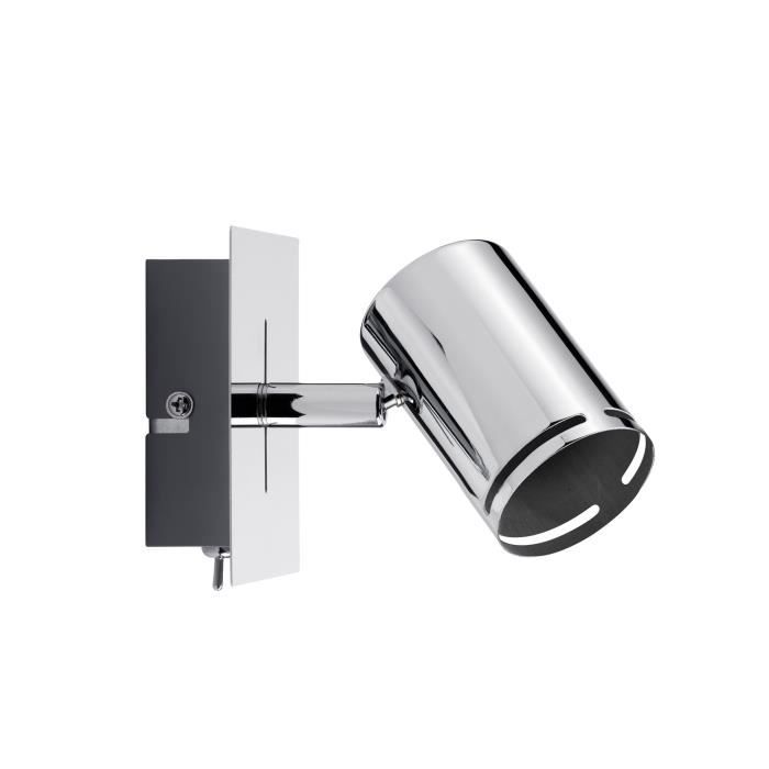 RONDO-Spot en Métal Orientable H10,5cm Chrome Paulmann