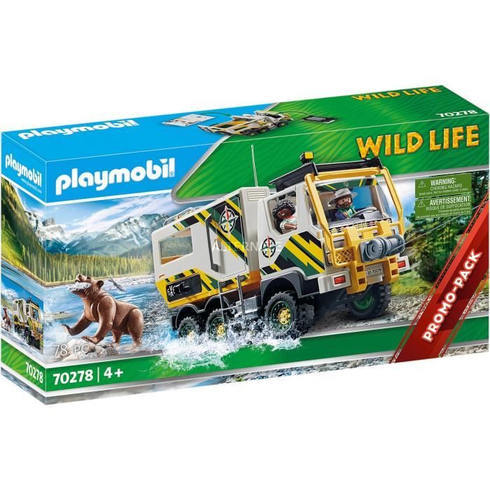PLAYMOBIL Wild Life 70278 coffret de figurines, Jouets de construction