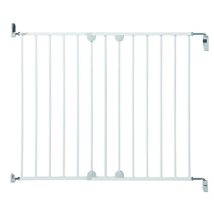 Safety 1st Wall-Fix Barriere de Porte Extending Metal White