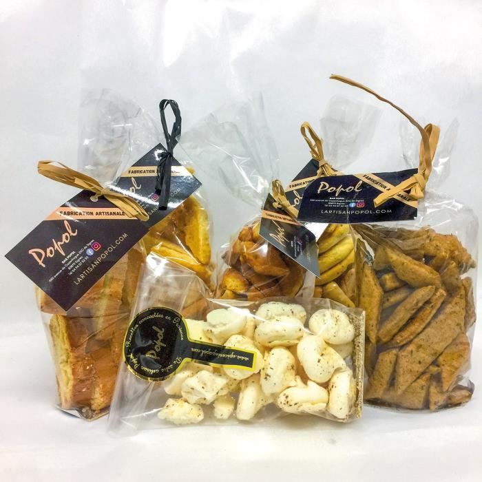 Smartbox - Panier gourmand de biscuits artisanaux livré à domicile - Coffret Cadeau -
