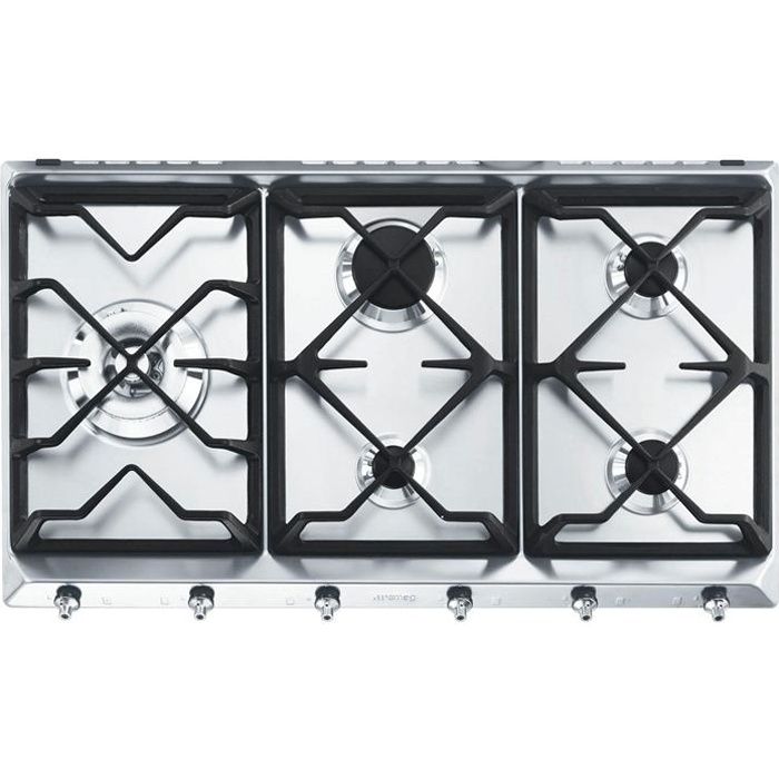 SMEG - SE 97 GXBE 5 - Plaque gaz