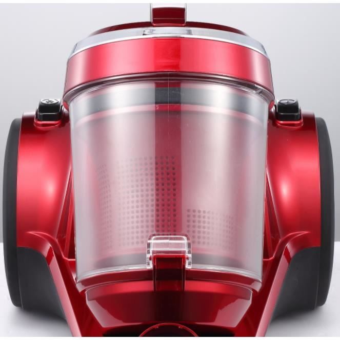 WEIRAY® Aspirateur Balai à Main Nettoyeur 2 En 1 - 1200W - Rouge