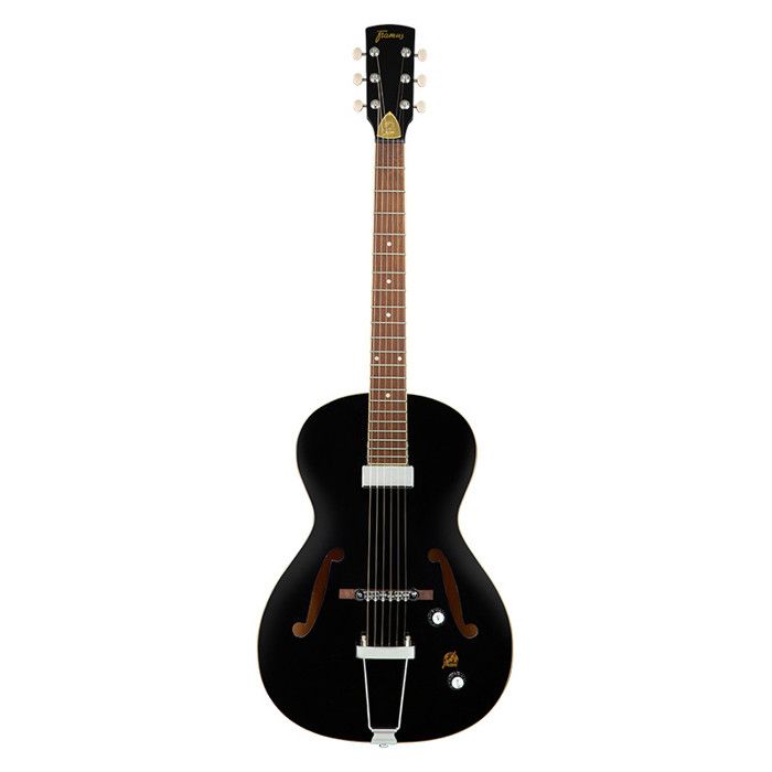 Framus - D-Series - Vintage Series 5/51 Studio Guitare Hollow Body - Solid Black