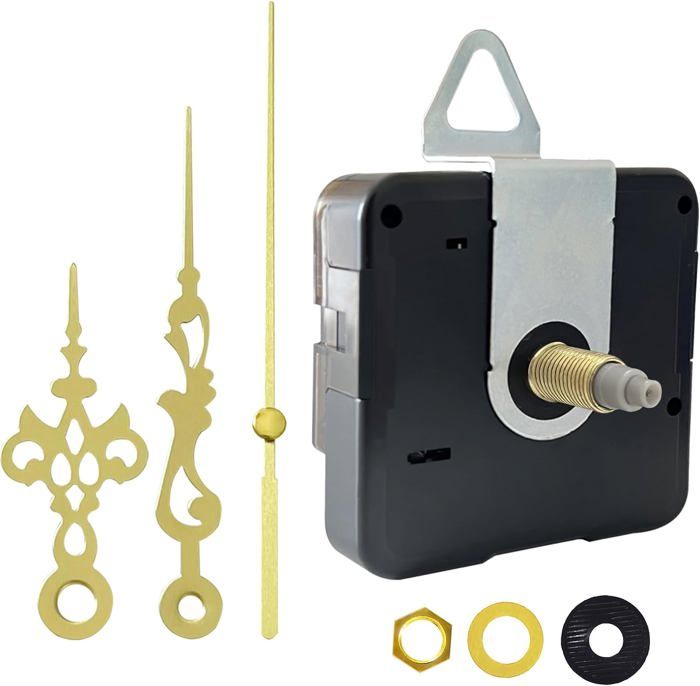 2X MÉCANISME DE Mouvement D'Horloge Une Couple élevé Avec Aiguilles