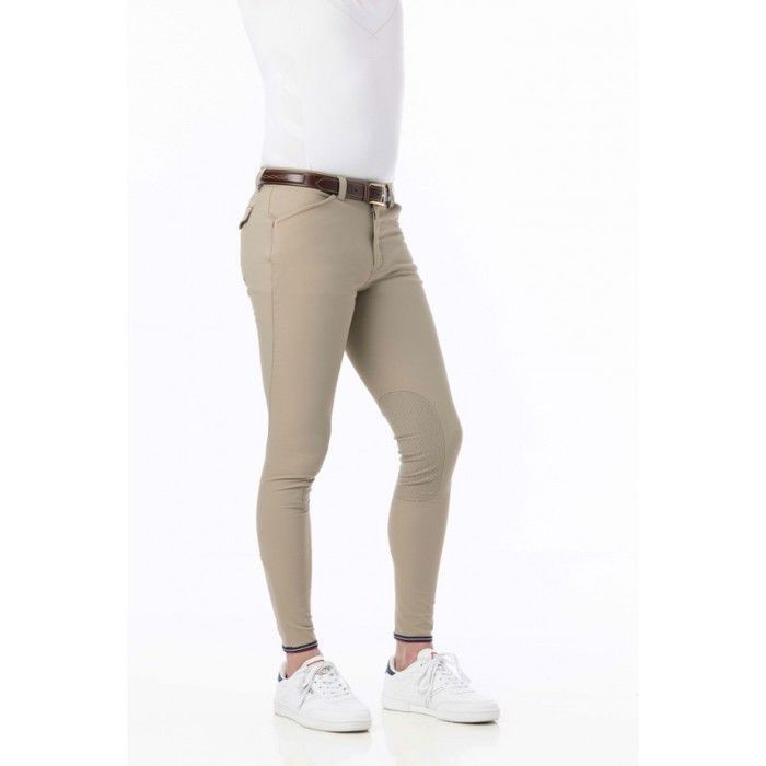 Pantalon EQUITHÈME Eliot - Couleur : beige Taille : 42