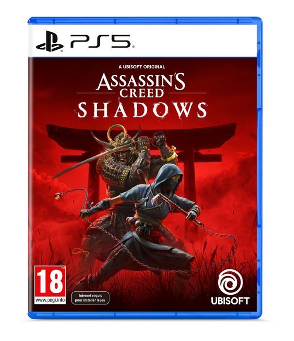 Jeu Vidéo - Ubisoft - Assassins Creed Shadows - PS5 - Aventure - Mode En Ligne