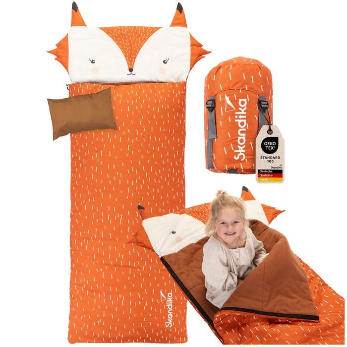 Sac De Couchage Enfant Rectangulaire Duvet Skandika Soti 170 X 65 