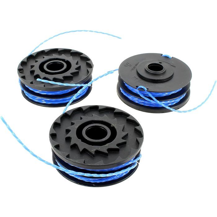 Lot de 2 bobines de fil de rechange pour bobines R Y O B I Line RAC109