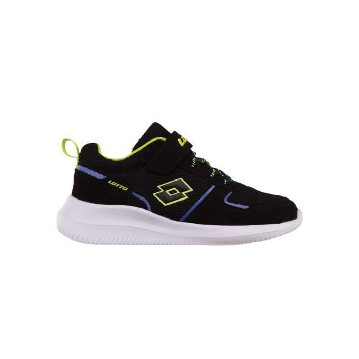 Lotto Chaussures Sneakers pour Enfants - LOTTO COMBINE Noir 27 EU - Style Confort et Légèreté