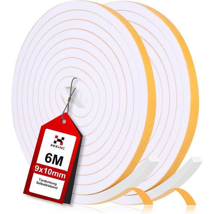 Joint D'étanchéité Pour Porte Coulissante - 10 M - 5 Mm X 10