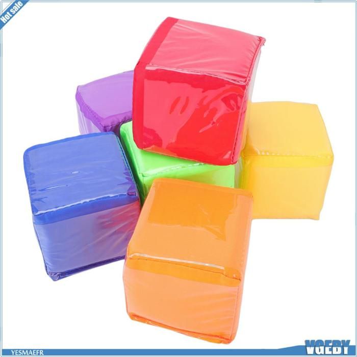 Module 4 cubes mousse en pvc Top crèches | Papouille