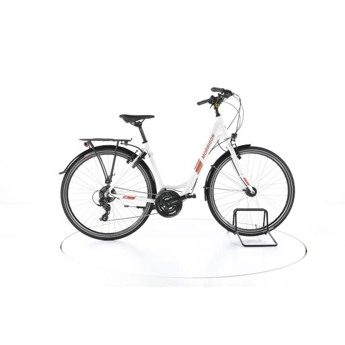 Vélo - MORRISON T 1.0 - blanc - Vélo de ville et de trekking - Aluminium Reconditionné Reconditionné -  reconditionné disponible sur Cdiscount Seconde Vie