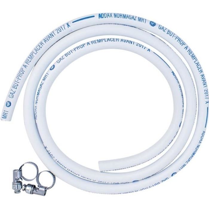 Kit pour tuyau Butane - TECH-IT - 6 x 12 - 1,50 m - Blanc