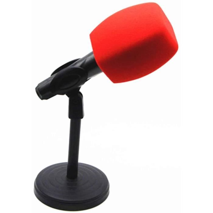 Microphone mousse pare-brise éponge housse micro pare-brise filtres  anti-pop pour microphone à main microphones d'entretien (ro A72 - Cdiscount  TV Son Photo