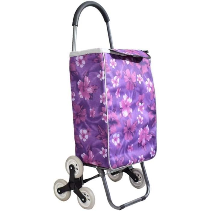 Caddie Caddie Petit Caddie Personnes âgées ménage léger Caddie Pliant remorque (Couleur A