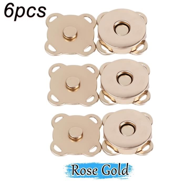 Lot De 20 Magnétique Bouton, 18 Mm Fermoir Magnétique Rivet Bouton