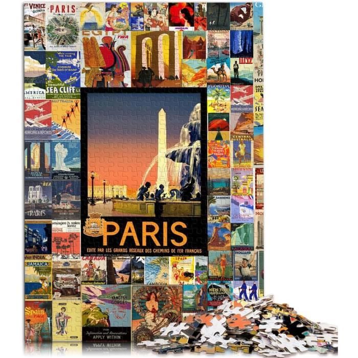 Puzzle Londres – 1000 pièces (La Loutre) | Assemblez-Moi