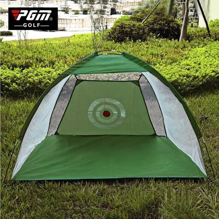 Filet de pratique de golf professionnel avec la feuille de cible de plus de taille. Golf Filet de pratique de golf professionnel avec la feuille de cible de plus de taille. Golf
