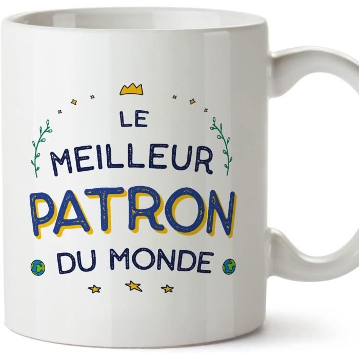 Tasses pour PATRON - En Français - Cadeau original pour PATRON