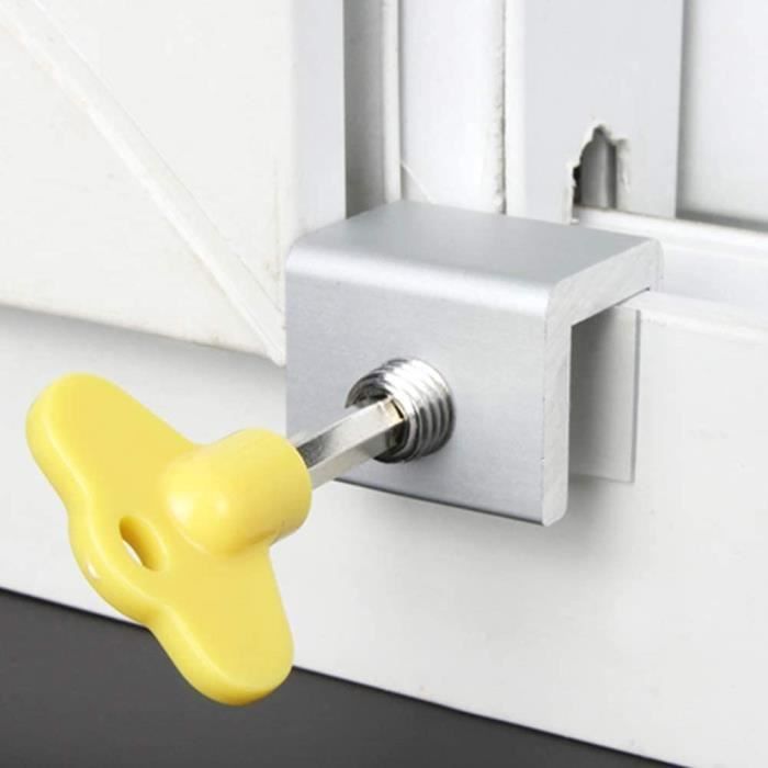 Entrebâilleur De Fenêtre Klose Besser - Bras 26,2 Cm Aluminium, Molette Verrouillage, Tige Ø10 Mm, Vis Incluses