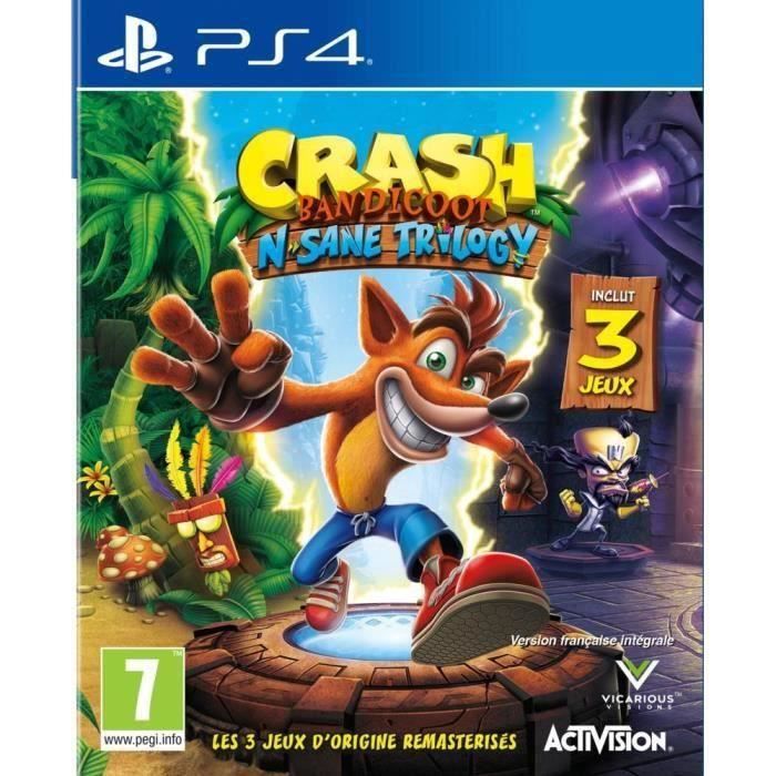 Crash Bandicoot N-Sane Trilogy Jeu PS4 Yy54