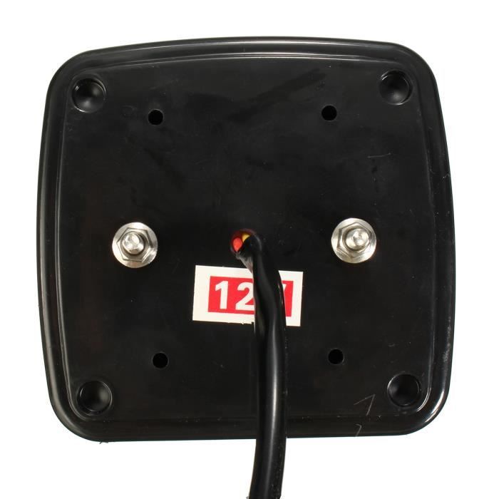Feux Arrière LED 12V/24V 2 Pièces - Stop Clignotant Marche Arrière Pour Remorque Camion Caravane
