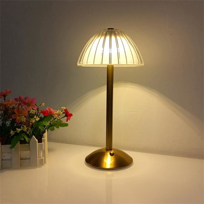 Veilleuse de bureau aste à capteur tactile LED lampe de lecture sans fil lampe de table restaurant hôtel bar décoration de