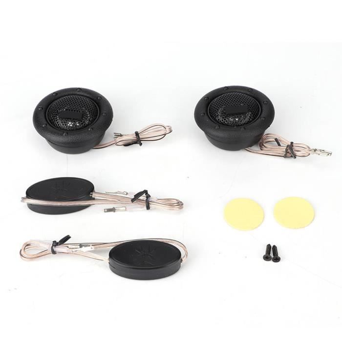 Belleshop - Paire de mini tweeters de voiture haut-parleurs audio 101dB