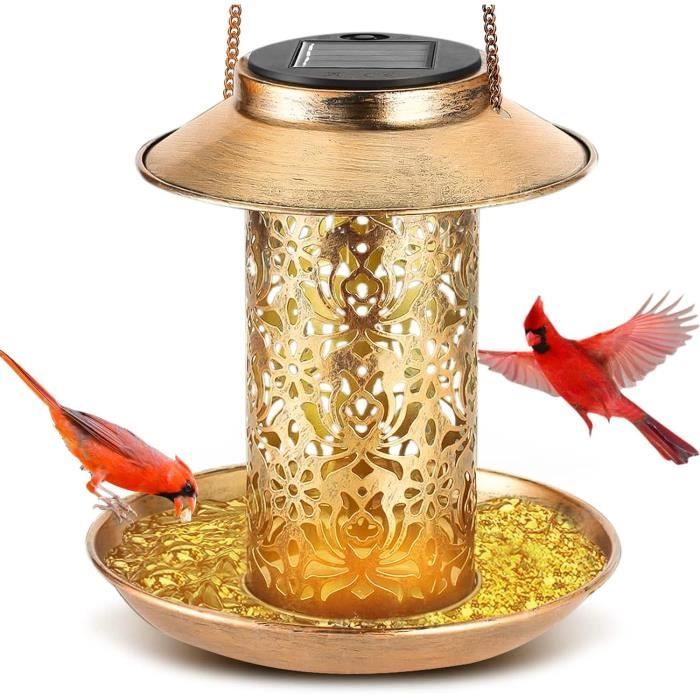 Mangeoire pour Oiseaux Solaire Étanche et Durable main image 1