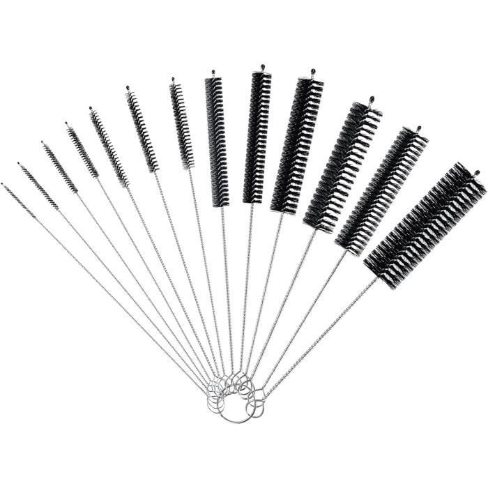 13 Pcs Tube Brosse Nettoyage Goupillon Paille Petites Brosse Bouteille Bébé Biberon Clavier