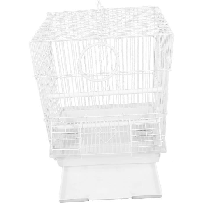 1 Jeu Volière Cage À Perruche Cage À Mangeoire Pour Oiseaux Cage À ...
