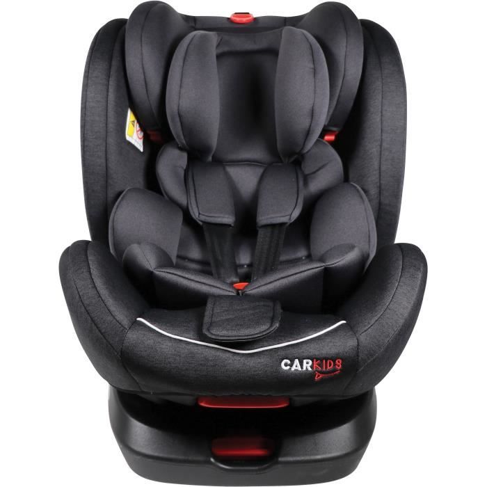 Siège auto isofix pivotant Cruz groupe 0-1-2-3 black – Tout pour l'enfant