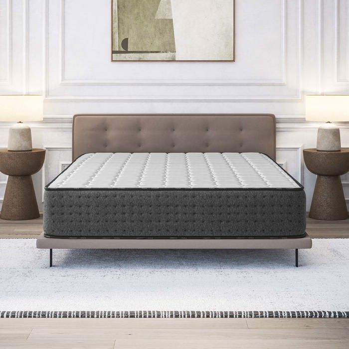Matelas EQUINOX 160x200 cm-30 cm-Mousse mémoire de forme-7 zones HR 35 kg et BLUE-LATEX-Ergonomique-Face été-hiver-Confort ferme