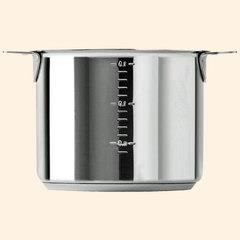Casserole Monix Optima 14 Cm Acier 18/10 Casserole En Inox 14 Centimètres Ustensile Cuisine Compatible Tous Feux